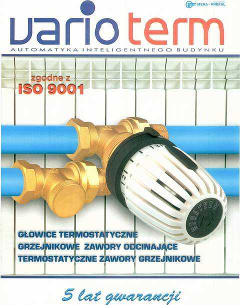 Folder zaworów termostatycznych, odcinających